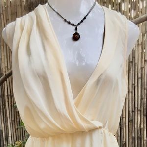 Gorgeous Cream Toga Dress